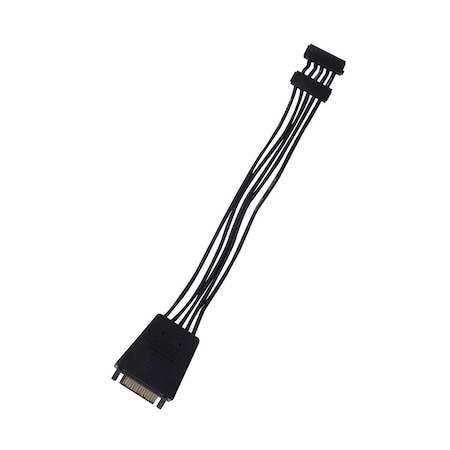 Silverstone SATA Power Adapter Cable with Capacitor 1 to 2 CP06-E2